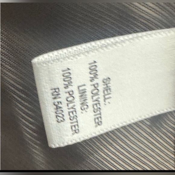 Banana Republic Navy Polka Dot Trench Coat Small Great Condition Preppy Classic - Picture 3 of 11